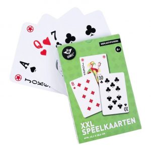 XXL Plastic Coated Playing Cards