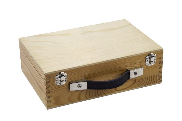 Jeu de Boules / Petanque Set - 6 Boules with Wooden Case