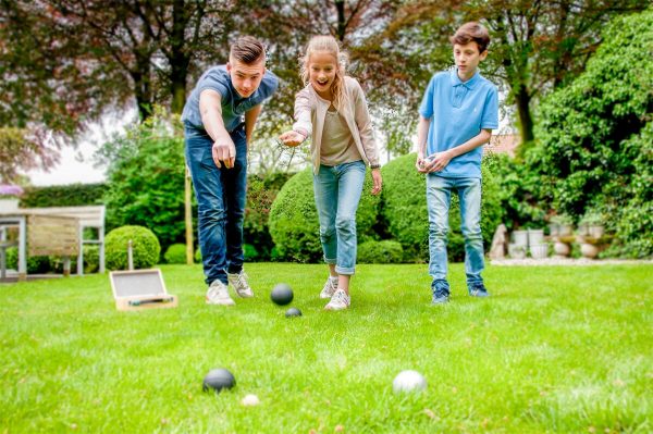 Jeu de Boules / Petanque Set - 6 Boules with Wooden Case
