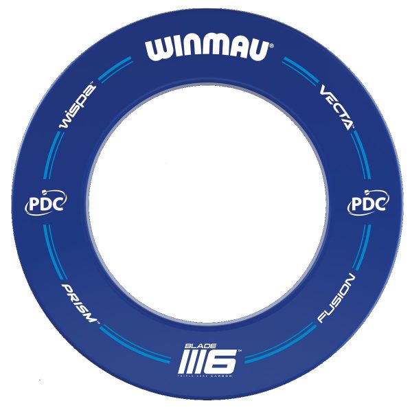 Winmau Blade 6 PDC Surround Set (Dartboard, Surround and 6 Darts)