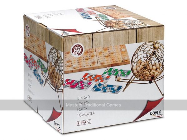 Home Bingo Deluxe (90 balls, wooden components)