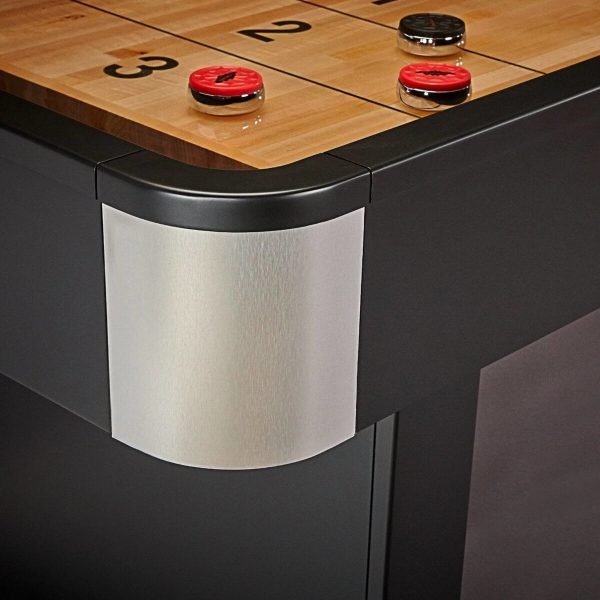 Brunswick Delray Shuffleboard Table - Matte Black (9ft or 12ft)