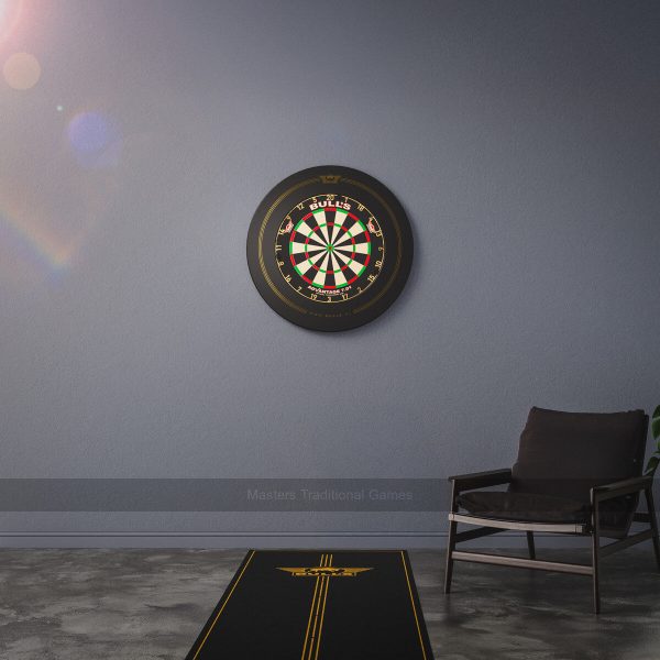 Bulls Advantage Carpet Dart Mat with Oche, 300 x 85cm