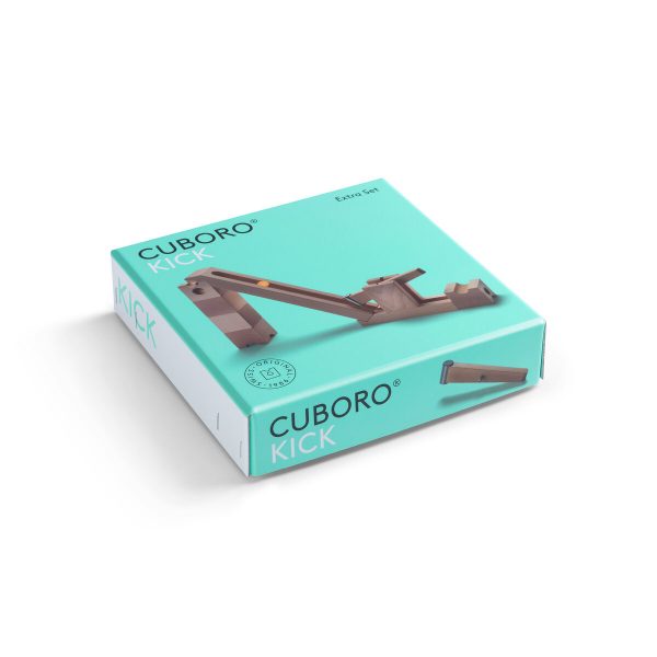 Cuboro Kick Marble Run Game - The Extra Set for the kick to the top