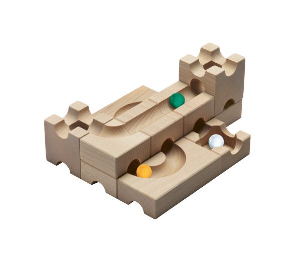 Cuboro Sub Marble Run Game - The Extra Set for clever underpasses