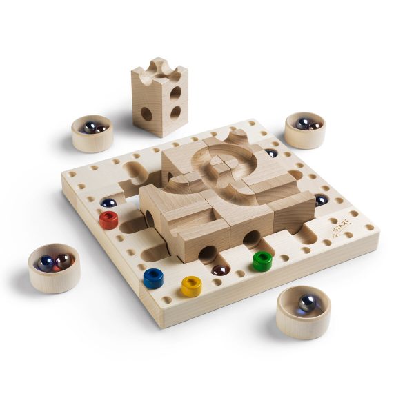 Cuboro Tricky Ways Marble Run Game - Premium Edition