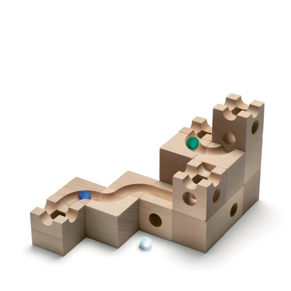 Cuboro Tunnel Marble Run Game- The Extra Set for surprising tunnel systems