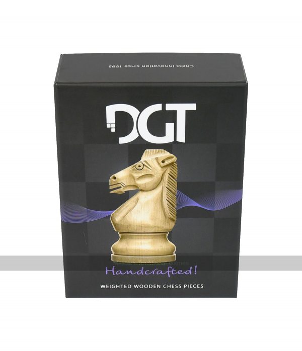 DGT Walnut Chess Board with Timeless Wooden Chess Pieces
