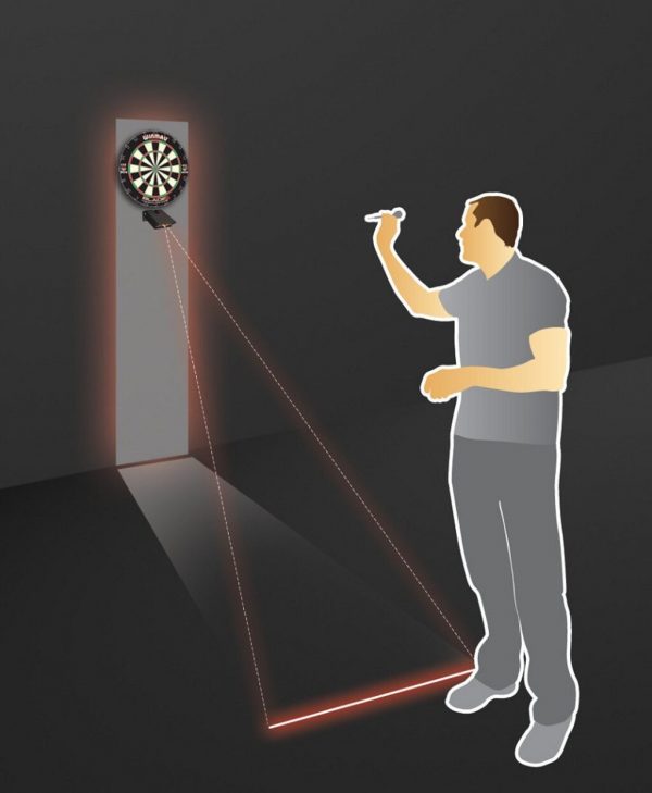Winmau Darts Laser Oche (throwing line)