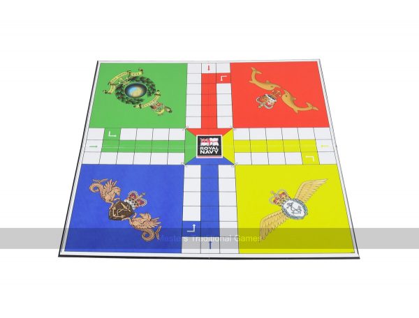 Quad Fold Wooden Uckers Game