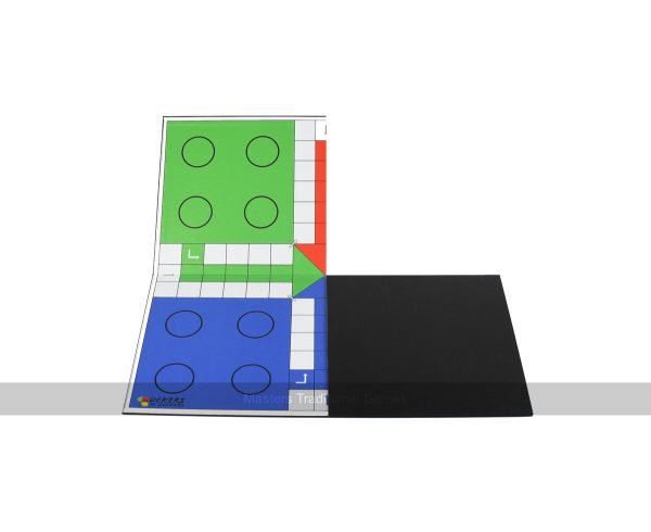 Quad Fold Wooden Uckers Game