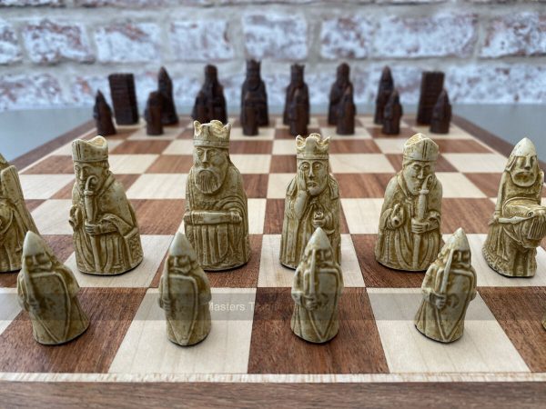 Mini Isle of Lewis Chess Set by Berkeley Chess with 2 inch King