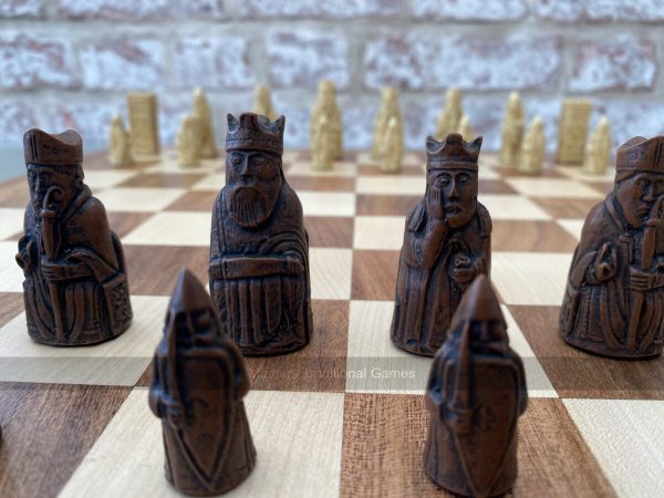 Mini Isle of Lewis Chess Set by Berkeley Chess with 2 inch King