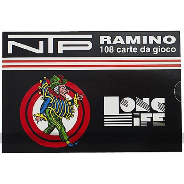 NTP Long Life Ramino Playing Cards - Wide Style, 100% PVC