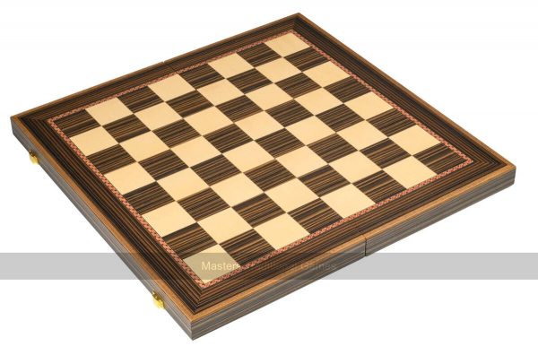 Philos Tournament Folding Wooden Chess Set - 55mm Squares