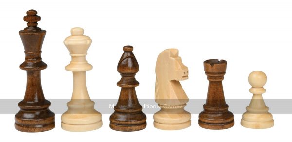 Philos Tournament Folding Wooden Chess Set - 55mm Squares