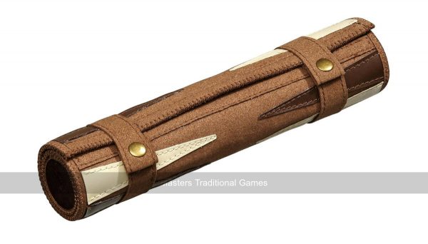 Philos Roll-Up Travel Games Combo - Backgammon, Chess & Draughts