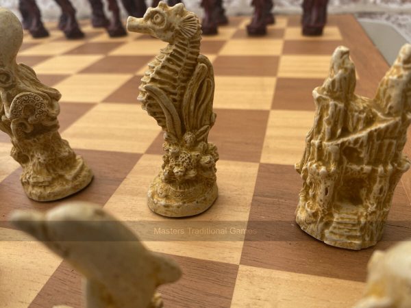 Sea Life Berkeley Chess Set with 3.75 inch King