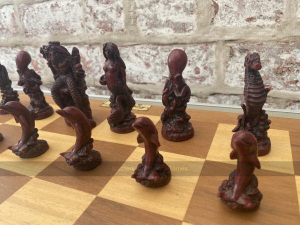 Sea Life Berkeley Chess Set with 3.75 inch King