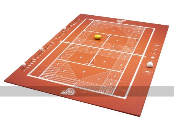 Set and Match - Table Top Disc Flick Tennis Game
