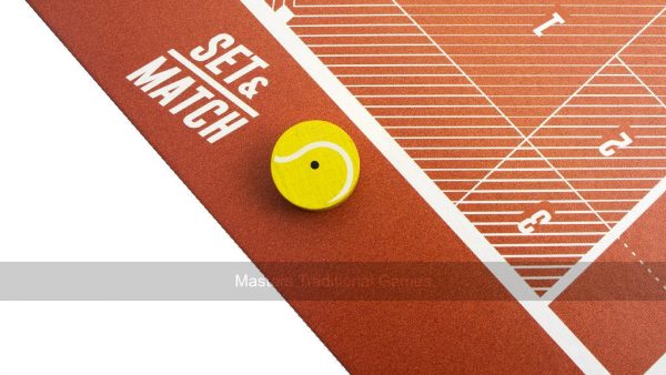 Set and Match - Table Top Disc Flick Tennis Game