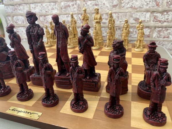 Sherlock Holmes Berkeley Chess Set with 6 inch King