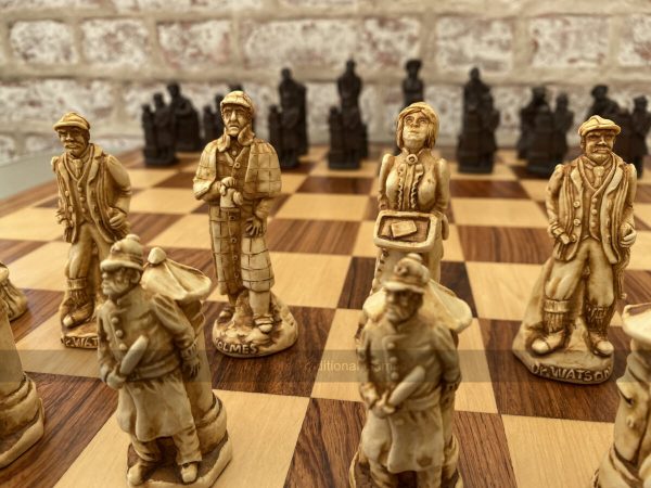 Sherlock Holmes Berkeley Chess Set with 6 inch King