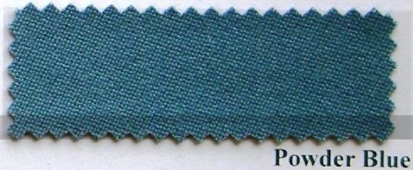 Simonis 861 Pool Table Cloth - Bed & Cushion Cut - Powder Blue - 7ft