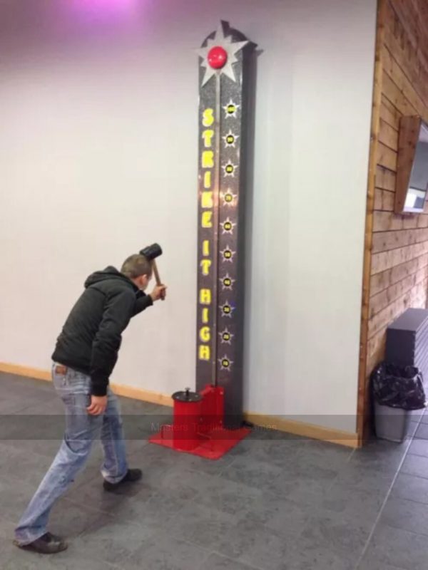 Strike It High - Test your strength - 10ft - Red - 2 part
