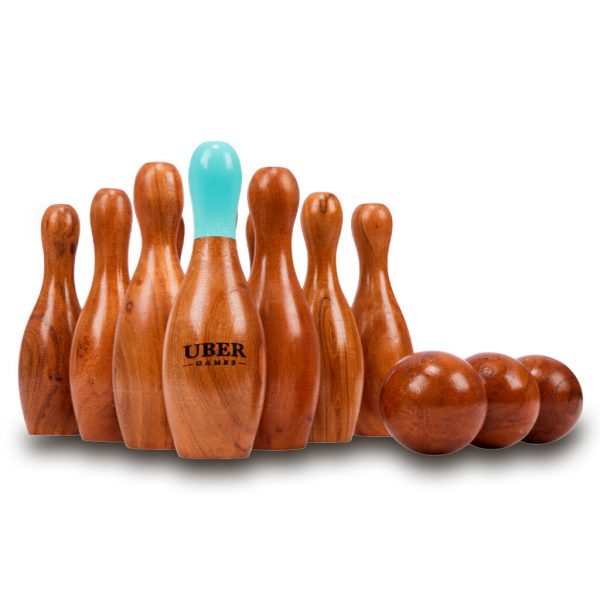 Uber Games Garden Skittles (10 Pins plus a red-topped Kingpin)