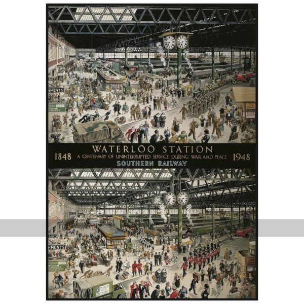 Gibsons Waterloo Station 1000 piece Jigsaw Puzzle