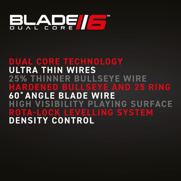 Winmau Blade 6 Dual Core Bristle Dartboard