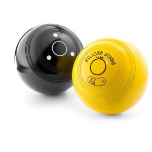 Standard Crown Green Bowls Jack - Black