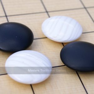 Kurokigoishiten Blue Label Clamshell & Slate Go Stones