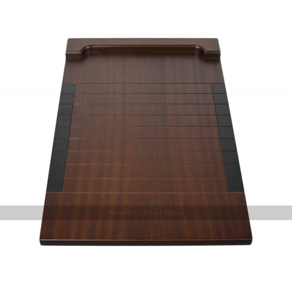 Masters Premium Shove Ha'penny Board - Sapele - Accessories Included