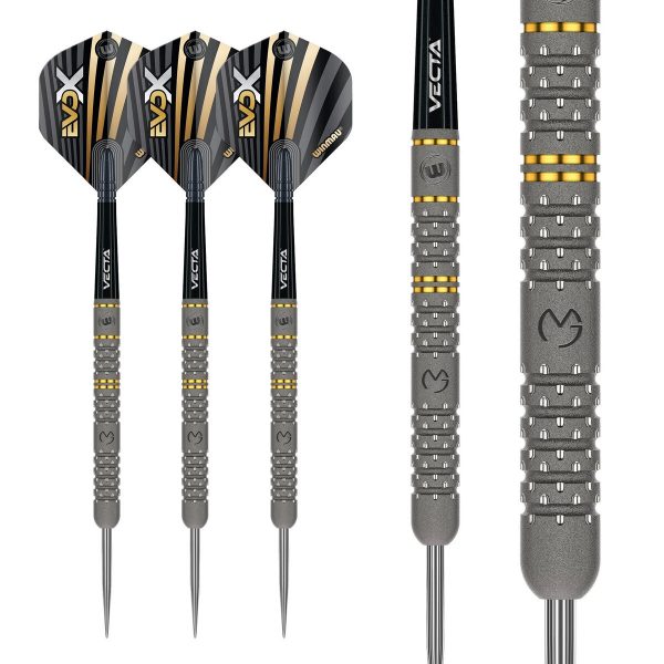 Winmau MvG EvoX 90% Tungsten Steel-Tip Darts - 22.5g