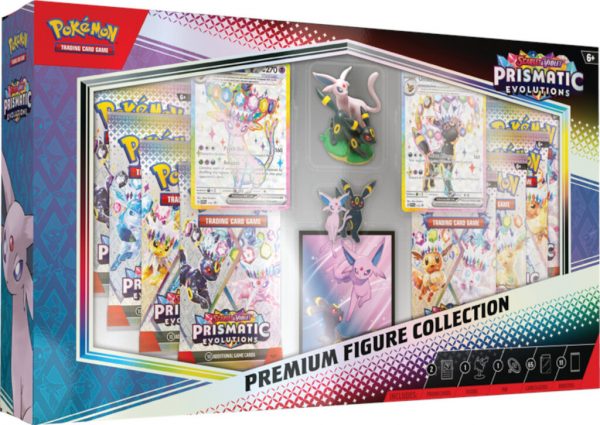 Pokemon TCG: Scarlet & Violet 8.5 Prismatic Evolutions - Premium Figure Collection