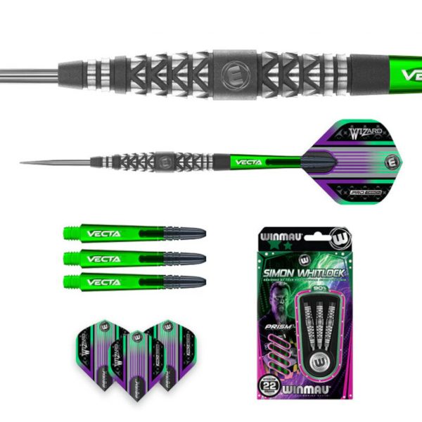 Winmau Simon Whitlock Atomised Player Edition 90% Tungsten Darts - 22g