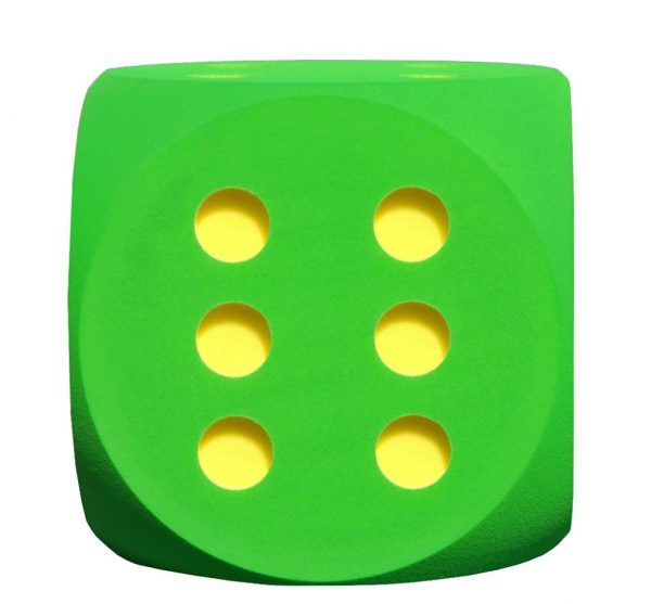 1 Giant Foam Die - 50cm