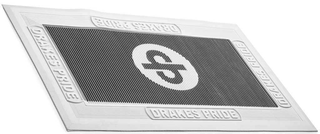 Regulation Foot Mat (black with white border)