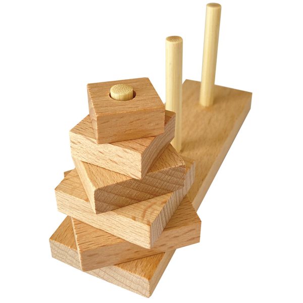 Tower of Hanoi Wooden Puzzle