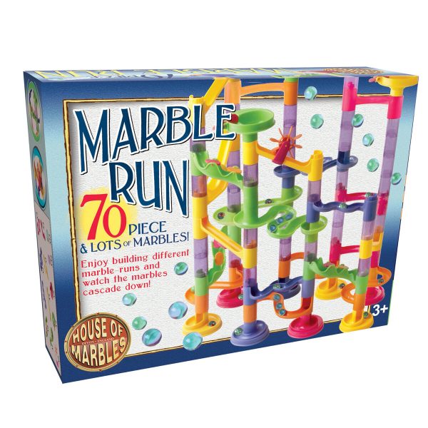 70-Piece Marble Run