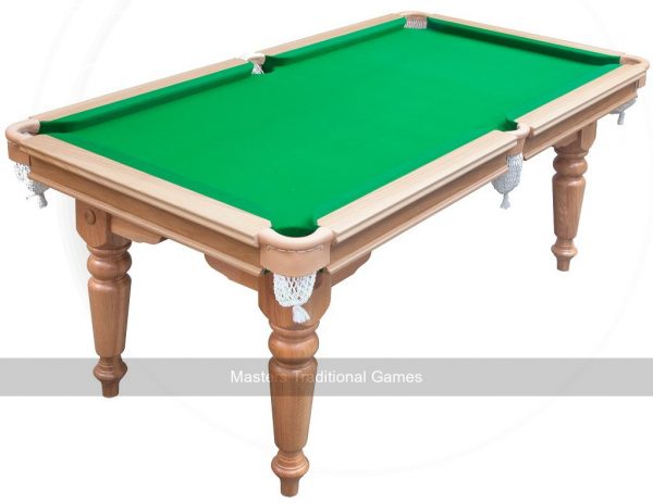 Hand-made, Dual-Height Snooker Dining Table - with accessories
