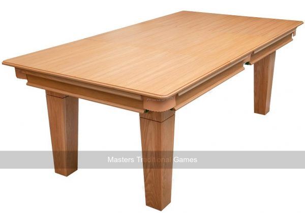 Hand-made, Dual-Height Snooker Dining Table - with accessories