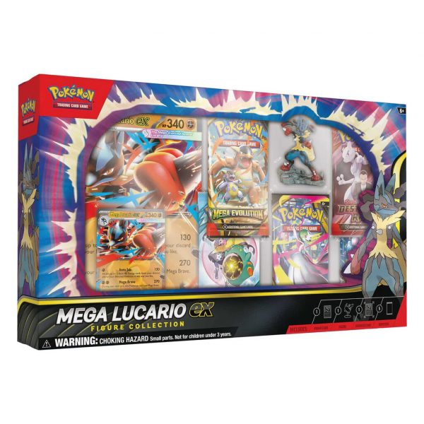 Pokemon TCG: Mega Lucario ex Figure Collection