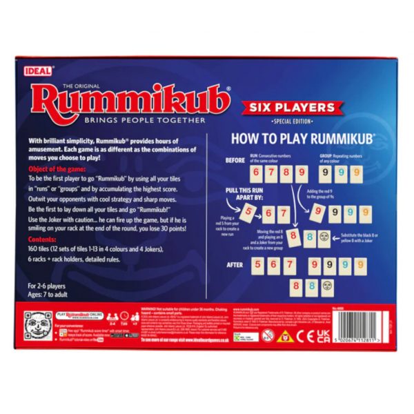 Rummikub 6 Player Special Edition