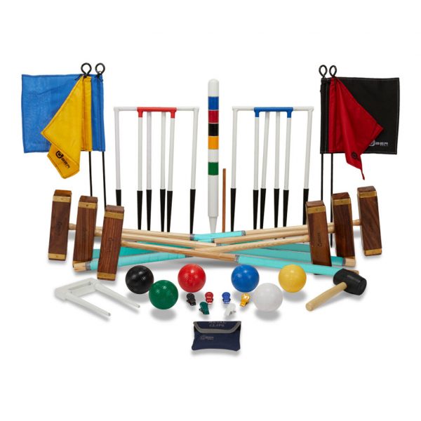 Uber Games Championship Croquet Set - 6 Player - Choice of storage options