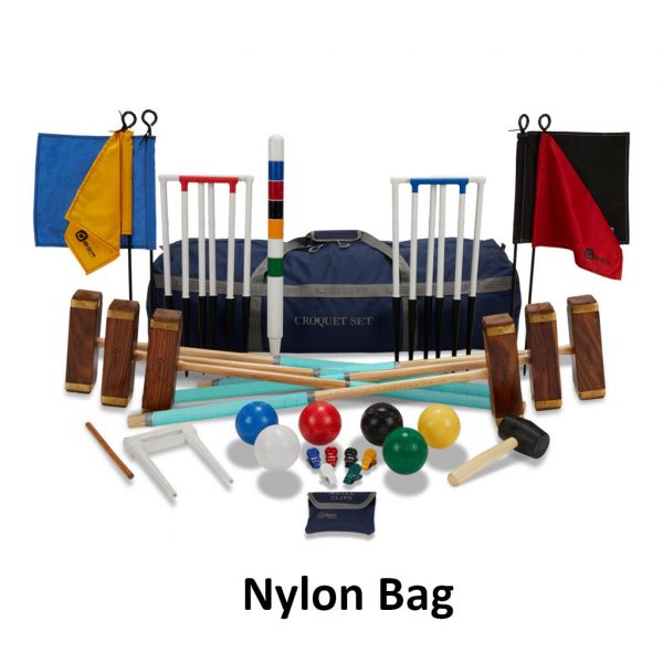 Uber Games Championship Croquet Set - 6 Player - Choice of storage options