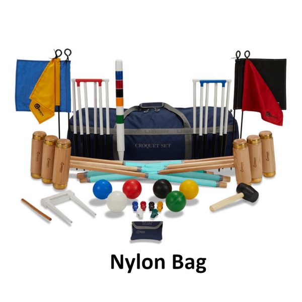 Uber Games Executive Croquet Set - 6 Player - Choice of storage options