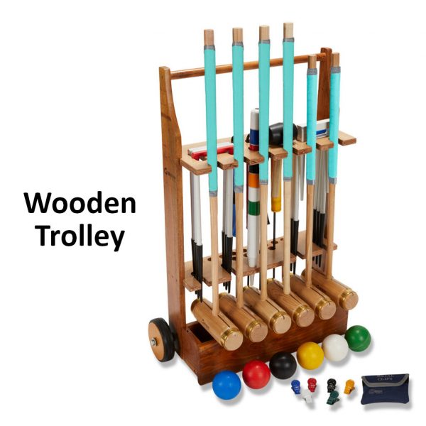 Uber Games Executive Croquet Set - 6 Player - Choice of storage options